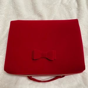 Estee Lauder Red Velvet TRAIN CASE